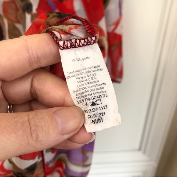 Suzy Shier layered women’s blouse - Picture 8 of 8